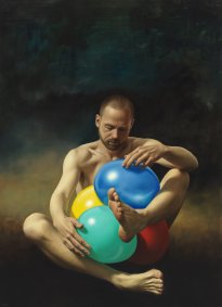 Nguyen Xuan Huy: BS 2., 2025, oil on canvas, 137 x 100 cm, 21300 Euro