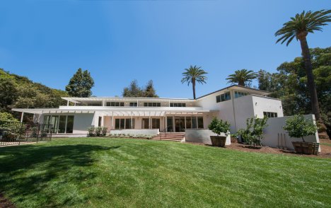 Hans-Christian Schink at the Thomas Mann House in Pacific Palisades