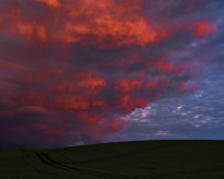 Hans-Christian Schink: Bei untergehender Sonne, 2022-24, Pigmentprint auf Hahnemühle Bütten, gerahmt mit Museumsglas, Ed. 5 + 2 AP Format 90 x 105 cm, 9.000 Euro