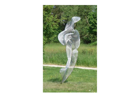 Axel Anklam in der Galerie der Stadt Eschborn / Skulpturenpark Niederhöchstadt