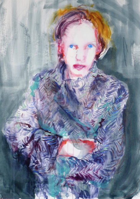 Ulrike Theusner im Grafiikkabinett - Angermuseum