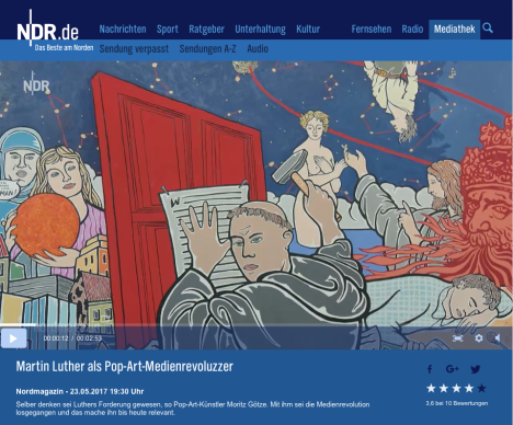 Moritz Götze in der Kulturkirche Stralsund