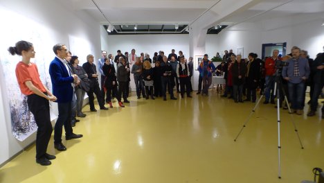 Exhibitionopening Ulrike Theusner 