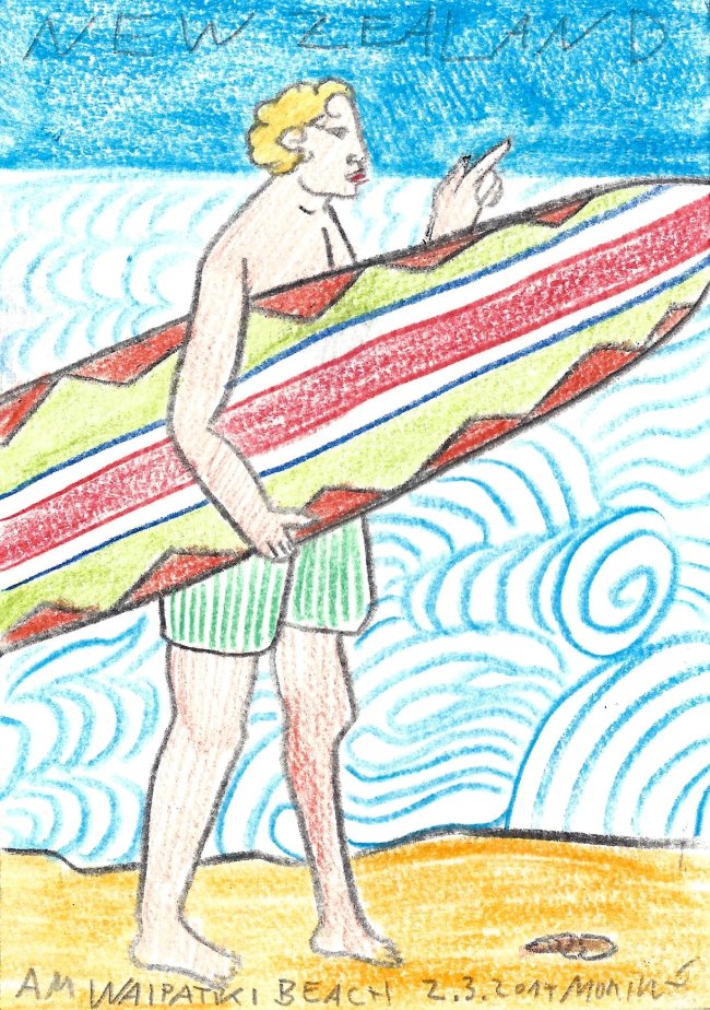 Moritz Götze: Am Waipatiki Beach