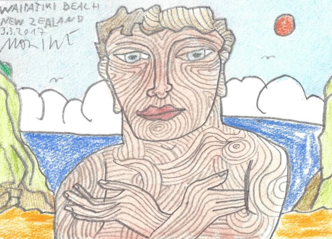 Moritz Götze: Am Waipatiki Beach